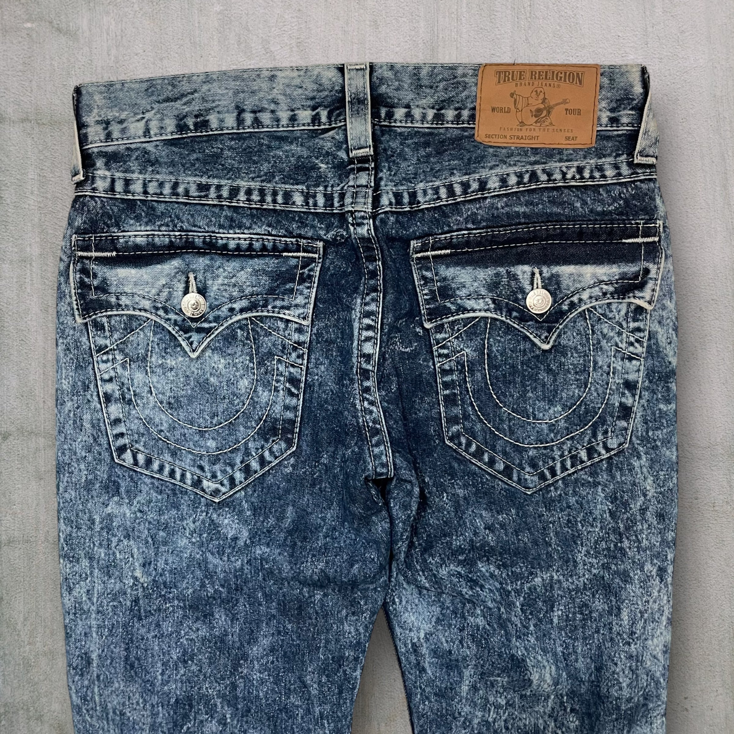 True Religion Straight Jeans (32W) 757