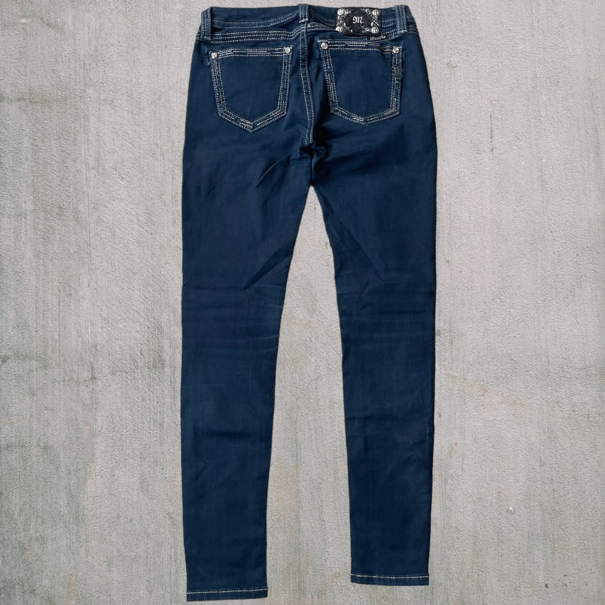MissMe Skinny Jeans (28W) M164