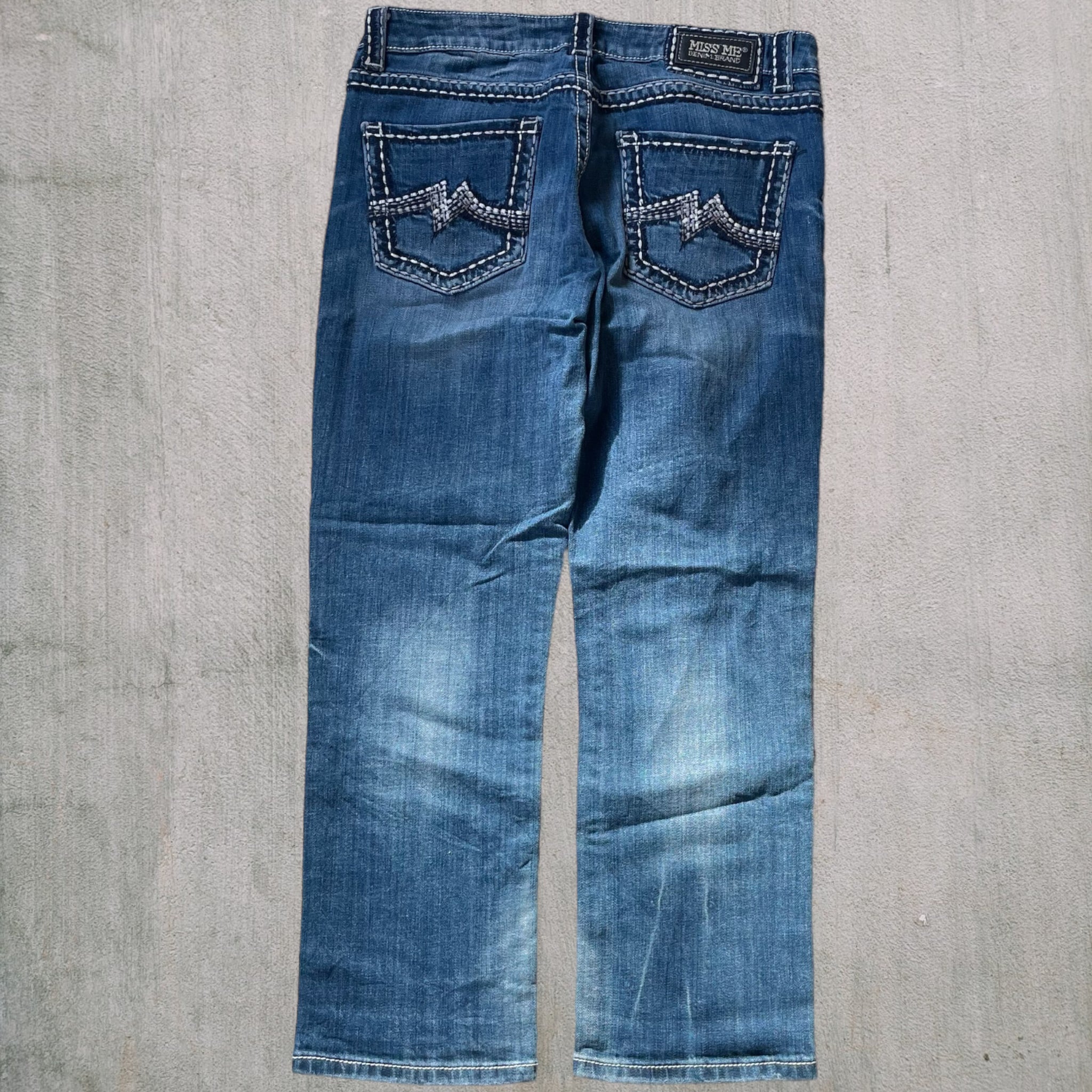 MissMe Boyfriend Capri jeans (30W) M137
