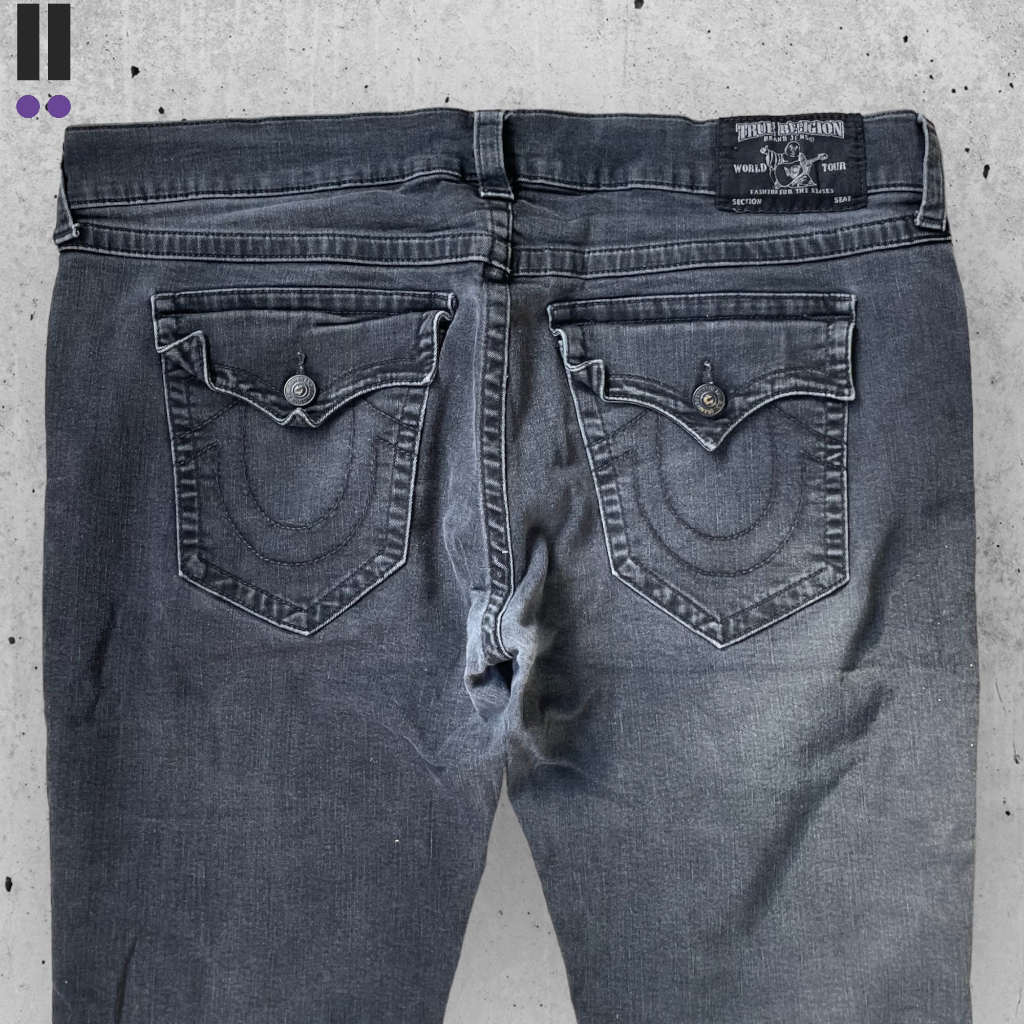True Religion Skinny Jeans (42W) 724